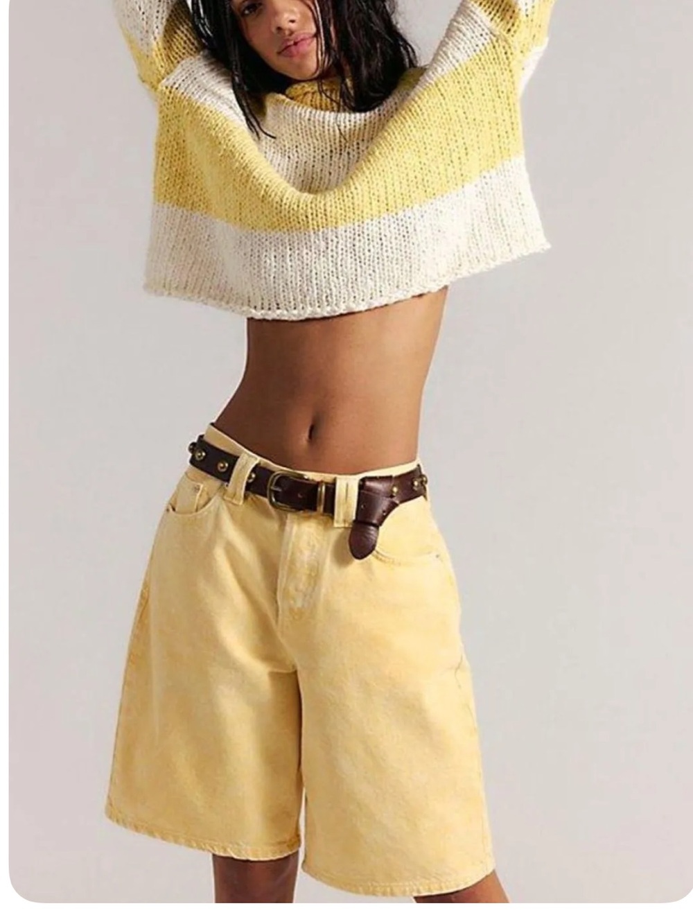 NWOT Free People Montana Long shorts